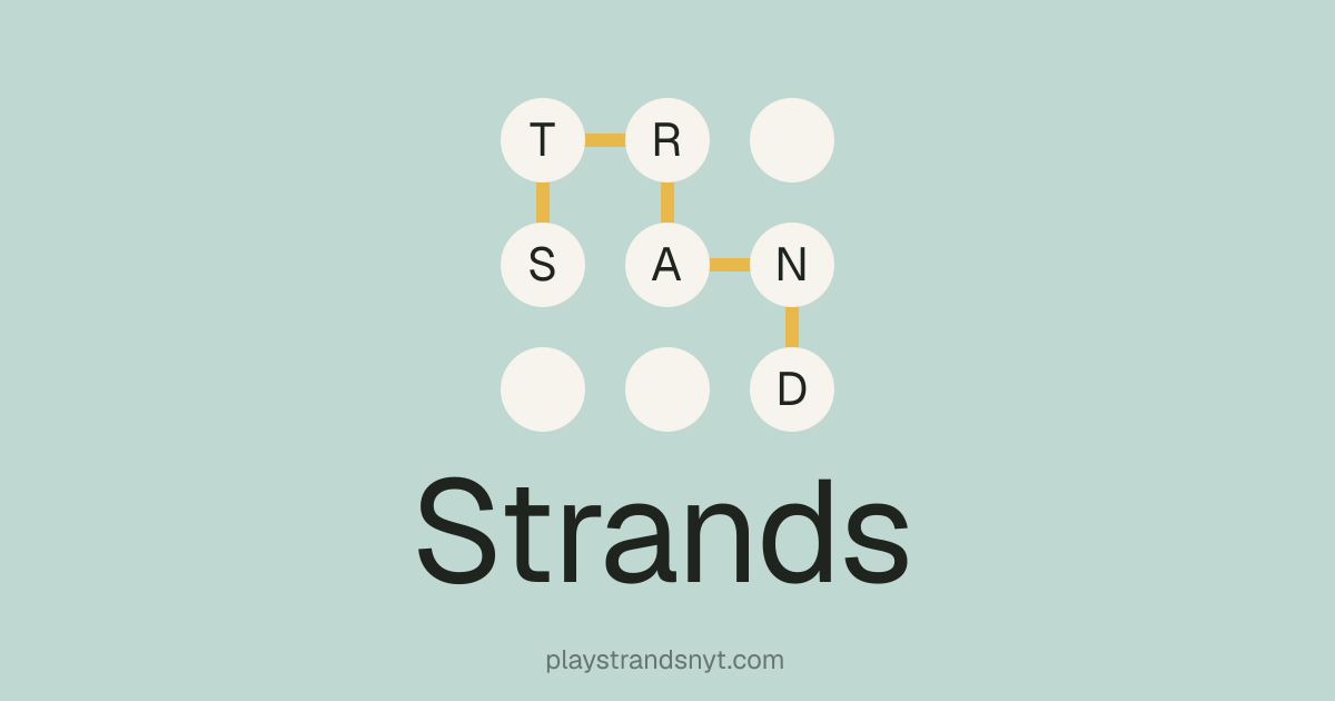 NYT Strands Answers: Today’s Hint, Spangram & Past Solutions